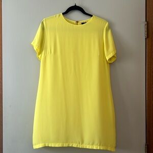 Olivaceous Mini Shift Dress